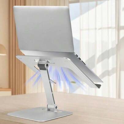 Shoze Laptop Stand Height Adjustable, Ergonomic Foldable Desktop Stand, Ventilated Laptop Cooling Pad, Suitable For 10-16 Inch Laptops