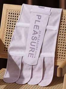 Dual-Layer Adjustable Waist Trainer, Compression Slimming Body Shaper, Ultra-Thin Waist Cincher For Summer - Mauve Purple - View 4