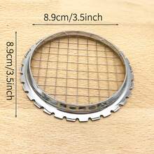 2pcs Stainless Steel Egg Slicer Cutter Cut Egg Device Grid For Vegetables Salads Potato Mushroom Tools Chopper For Kitchen Chopper - Multicolor - View 10