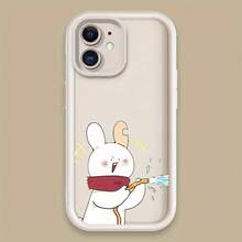 Cartoon Duck And Rabbit Suitable For Apple  11 XR XS 8 7 SE 2022 Max Plus Mini Eye Ladder Phone Case - Mixed Color 4 - View 9