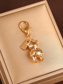 New Bag Charm Exquisite High-End Bear Dinosaur Heart-Shaped Keychains For Women Y2k Bag Pendant Car Key Chains Jewelry Gift Decoration Accessories Car Accessories For Woman Gifts For Women Gifts For Men