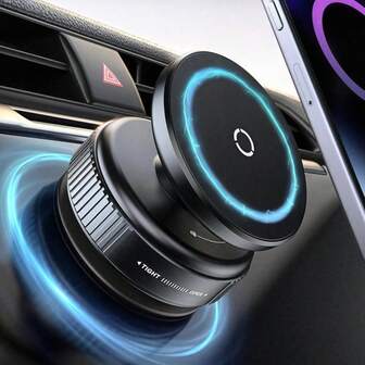 Black And White Car Magnetic Phone Holder, Rotatable And Foldable Design For Ultimate Convenience, Perfect For Hands-Free Navigation And Calls, Ideal For All Smartphone Models, Compact And Stylish Accessory For Your Vehicle, Enhances Driving Safety And Comfort, Must-Have Gadget For Road Trips And Daily Commutes, Perfect Gift For Tech Lovers And Busy Professionals, Elevate Your Driving Experience With This Versatile Phone Mount, Compatible With Most Car Interiors, Easy Installation And Use, Stay Connected While On The Go!