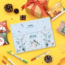 Ohuhu Markers For Adult Coloring Books No Bleeding 160 Colors Coloring Markers Water-Based Dual Tips Fineliner & Brush Drawing Pens Art Pens For Adults Sketch Journal - Maui - White - 160 色 - 查看 4
