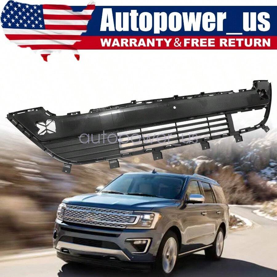 New Bumper Face Bar Grille For 2018-2022  Expedition SUV With Premium Finish And Enhanced Aerodynamic Design For Improved Front-End Appearance And Durability In Daily Driving And Off-Road Conditions - như hình ảnh - Xem 1