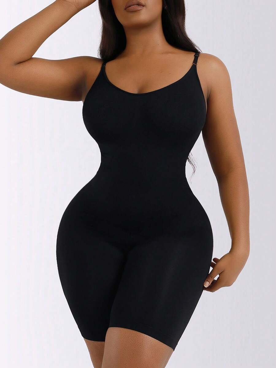 Women's Elastic Breathable Body Shaping Shorts And Tights, High Waist Tummy Control Panties With Removable Sponge Inserts, Fake Buttocks And Hips, Hips And Hips, Sexy Leggings To Control The Tummy And Waist, Slimming And Tummy Control, Compression Waist Shaping And Body Shaping, Anti-Exposure Boxer Briefs Waist Trainer, Tight Underwear Shapewear Fashionable Slimming And Tight Clothing. - màu đen - Xem 1