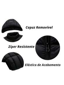 Men's Bobojaco Jacket With Removable Hood - Black - View 4