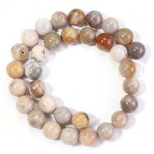 1 hạt đá mã não hoa cúc tự nhiên 4/6/8/10/12mm hạt rời thủ công thời trang DIY, thích hợp làm vòng tay, vòng cổ, trang sức, dây đeo điện thoại, móc khóa - Đá mã não hoa cúc - Xem 7