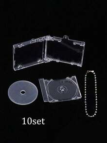 Móc khóa hình trái tim bằng acrylic, hộp đựng đĩa vinyl tự làm, mặt dây chuyền cho người hâm mộ album/buổi hòa nhạc của ngôi sao, phụ kiện túi xách, phụ kiện tai nghe, mặt dây chuyền album CD mini, móc khóa acrylic tự làm, quà tặng sinh nhật, quà Giáng sinh. - Nhiều màu - Xem 13