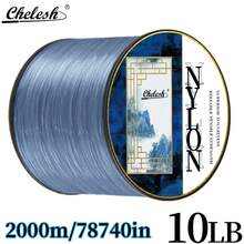 Chelesh 2000m Smooth Nylon Monofilament Fishing Line, -Resistant, Easy Casting, Anti-Aging, Multiple Colors & Strengths Available, Suitable For Carp Fishing, DIY Jewelry Beading - Multicolor - View 30