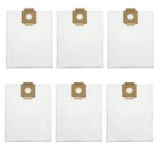 أكياس الغبار لمكانس الكهربائية من سلسلة Karcher T7/1، T9/1، T10/1، T12/1، أكياس الفلتر Karcher 6.904-335، سعة كبيرة، ترشيح قوي، مواد مقاومة للتمزق