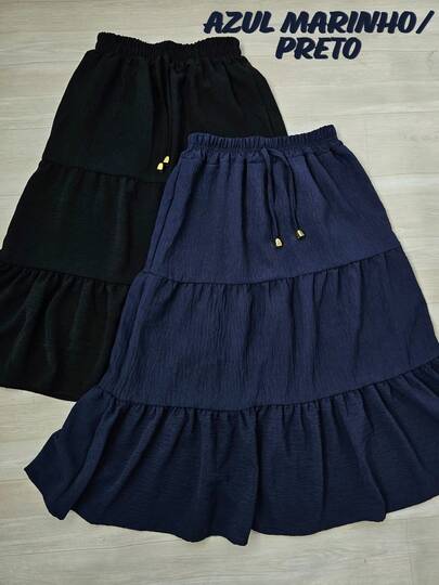 Kit 2 Saias Infantil/Juvenil 3 Marias Duna