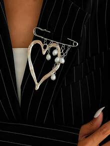 1 pieza Elegante broche de flor de rosa roja de alta calidad, broche de solapa de joyería de alta gama, accesorio de vestir, accesorio para ropa, bolso, encanto, escuela, oficina, camisas, chaquetas, ropa de Navidad, Halloween, regalos divertidos y lindos para maestros - Rojo - Ver 13