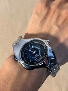 未来感十足的不对称石英腕表，穿搭必备单品 - 彩色 - 查看 9