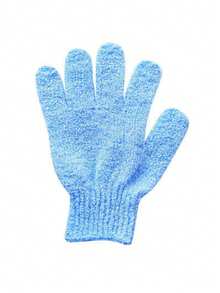 1只五指去角质沐浴手套，强力搓澡手套，去除死皮