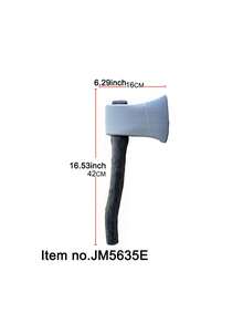 1pc Caribbean Pirate Axe Adult Toy, Halloween Costume Role Play Prop - Multicolor - View 9