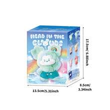 Miniso Cloud Fantasy Series Vinyl Plush Blind Box Vinyl & Plush Material Dreamy Color Matching Desktop Display Decoration(Random Delivery)(1 PC) - Multicolor - View 10