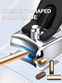 ANDVICTORY 2/4pcs Nail Clipper Set, Suitable For Ingrown Nails, Thick Nails, Professional Heavy Duty Nail Clippers, Pedicure & Manicure Tools - Multicolor - View 2