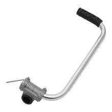 Trimmer Handle Lawn Mower Auxiliary Handle Tool-Splicing Type Trimmer Handle, Handle For String Trimmer Handle, Ergonomic Trimmer Grip - Silver - View 3