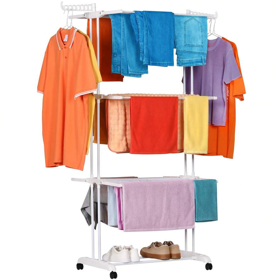 NK Drying Rack - สีดำและสีขาว - ดู 1