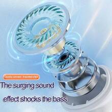 New Original Bluetooth 5.3 TWS Wireless Headphones With LED Display Stereo Headset Touch Control Earbuds Noise Reduction Apply To Smartphones - Multicolor - View 6