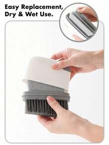 Chổi vệ sinh khe cửa sổ, ray cửa, rãnh cửa sổ, khung cửa sổ, chổi vệ sinh khe hẹp cửa sổ, dụng cụ vệ sinh nhà bếp - Nhiều màu - Xem 4