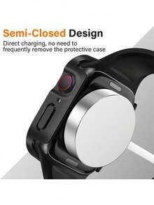 2 paquetes de estuches protectores impermeables compatibles con . El estuche 3 en 1 combina un marco de PC duro, un protector de pantalla de vidrio templado y un sello impermeable, proporcionando protección integral contra el agua, los golpes y los arañazos. Compatible con modelos Ultra/11/10/9/8/7/6/5/4/SE y se ajusta a tamaños de 40/41/42/44/45/46/49 mm. Fácil de instalar y sensible al tacto para hombres y mujeres