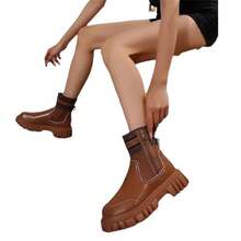 Women Western Boots - Black - View 7