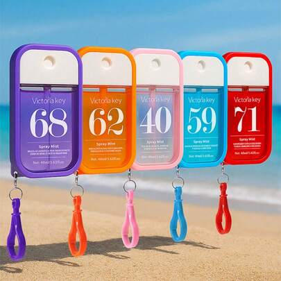 1 Bottle Limited Edition Brazil Series Fragrance Spray, Multi-Layer Scent With Lasting Aroma, Elegant Vanilla, Coconut, Floral, Citrus, Woody And Marine Notes, Suitable For Dates, Parties, Gatherings, Travel, Home, Hotel, Office And Gifting