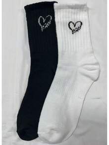 40只/30只/24只装男女通用舒适运动袜，适合运动和训练，女士长袜，适合休闲和商务穿着，抗菌、柔软、黑白配色，防臭、吸湿排汗、轻便透气，适合秋冬季节，另有20只/10只/8只/6只/4只/2只装可选。透气性极佳。 - 彩色 - 查看 7