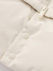 Balabala Chaqueta gruesa de plumón para niños, abrigo con capucha cálido de invierno 2025