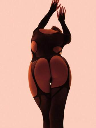 Sexy Lingerie For Women, Lace Bodystocking, Fit All Size, Exotic Wear Dancer Dancewear Plus Fishnet Mesh