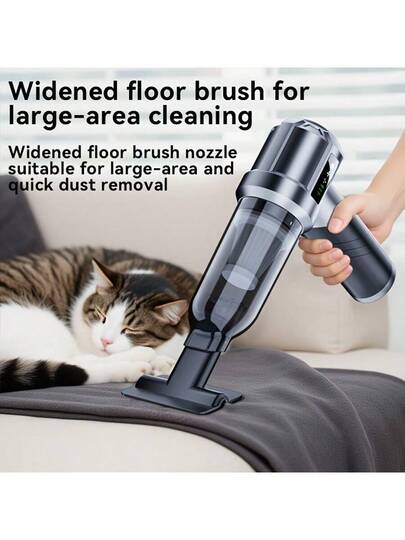 SUITU held Car Stofzuiger Cleaner Combines Dust Suction Air Purification. Its Foldable Features Multi Purpose Nozzles, Cars, Homes, Offices, Pet Care. Outdoor Blower The Perfect Halloween Friends.2000mAh11.1V