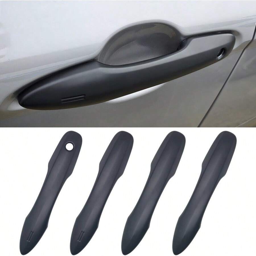 TFKI No Adhesive Car Door Handle Cover Protector Compatible For 2018-2020 2021 2022 2023 2024 2025 2026 Camry 2019-2026 Corolla 2019-2022 Avalon 2016-2026 Prius 2020-2024 Venza Accessories - 3霧面黑 - 查看 1