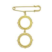 Phụ kiện cưới DIY cá nhân hóa, Mặt dây chuyền ảnh kỷ niệm ngày lễ tùy chỉnh, Trang trí khung ảnh hai mặt - Nhiều màu - Vòng ren - Xem 22