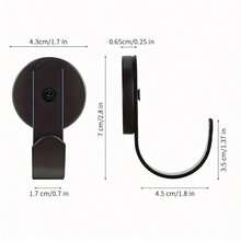 Magnetischer Kranzaufhänger, Girlandenhalter für Haustüren, Haken für Halloween-Weihnachtskränze, Party-Urlaubsdekoration, Metalltür-Kühlschrank-Aufhängehaken