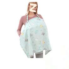 Nursing Cover - Korma Blue Elephant - 黑色 - 查看 1