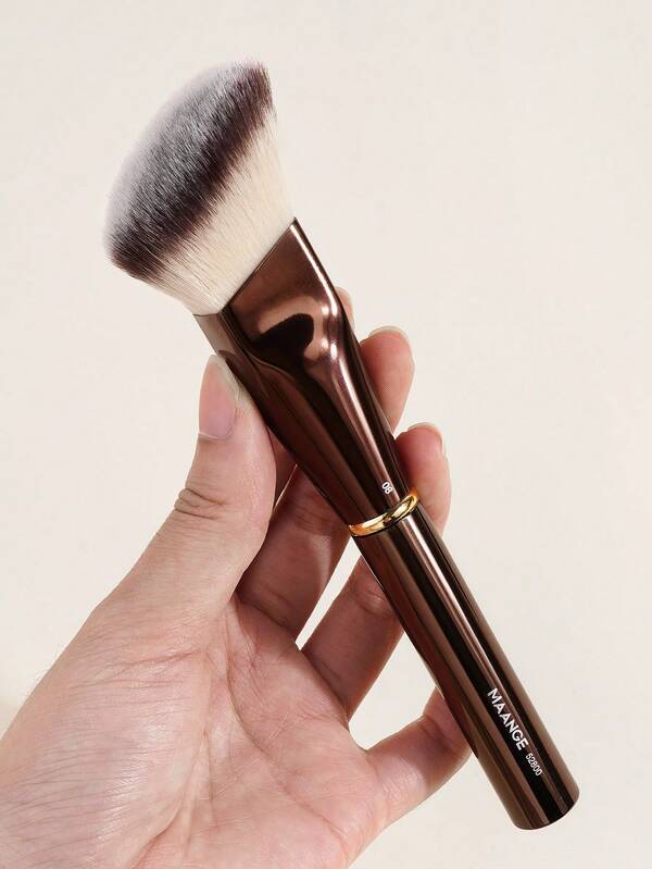 MAANGE 1pc Ergonomic Design Skin Friendly Makeup Brush Professional Durable Cosmetic Brush Powder Brush Detail Brush Foundation Brush Face Brush Concealer Brush Contour Brush At Home Or On-The-Go For Liquid, Cream, And Powder Buffing, Blending, And Face Brush Makeup Accessories Gifts For Friends