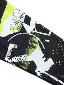 Men's Scale Full Body Pattern Long Sleeve T-Shirt, Anti-UV Sunscreen Sun Protection Fishing Shirt Breathable Quick Dry Hooded Fishing Jersey For Trekking Running Fishing Mountaineering