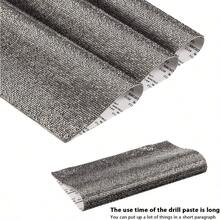 12000 piezas Bling Bling Sticker Car Decor Sticker autoadhesivo Glitter Gem Pegatinas para coche y decoracin de regalo 9.4x. 9 pulgadas Color negro AB - inicial - Ver 6