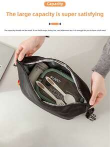 New Dopamine Large Capacity Double Lunch Bag Waterproof Portable Lunch Box Bag Cationic Large Insulated Bag Ice Bag Thickened Picnic Bag Thermal Cooler Lunch Box Bag Picnic Travel Outdoor Summer Beach Women's Picnic Bag Thermal Lunch Bag Multi-Functional Picnic Bag Commuter Bento Bag Lunchbox Lunch Bag Women School Teacher Camping Back To School Cooler Bag Classroom Kitchen Insulated Lunch Bag Travel Essentials Woman For Women Ladies For Men For Picnic For School Gifts For Women