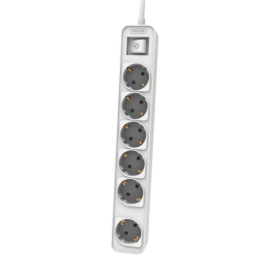 PHILIPS Adapters & Multi-Outlets - White - View 1