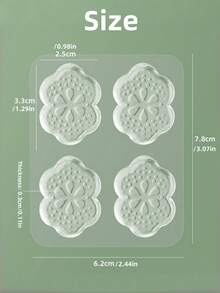 1/3 Sheet (4 Strips/Sheet) Gel Transparent Anti-Slip Thin Strips For Sandals Heels Featuring Water Ripple Design, Can Be Used For Toe, Heel Or Any Position That Needs Stickiness. - Clear - View 15