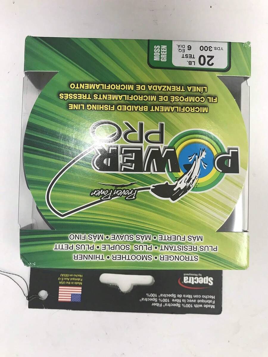 POWER PRO Spectra - Línea de Pesca Trenzada de Fibra - blanco - Ver 1