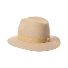 Bruno Magli Suede Band Wool Fedora - 米色 - 查看 2