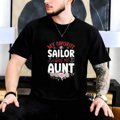 Marinero favorito - C-Alls220 g C-AmiS-eta básiC-A 100 % aL-Godón de - Mujer - Resistente a la dE-coloración Colores. Apto para todas las perS-onas, ya sean mujeres o hombres. Tejido duradero de alta C-Alidad apto para todas las costuR-AS, suave al tacto pero duradero. Tops transpirables. Conjuntos de otoño para mujer. Conjuntos de vaC-Aciones para mujer. Disfraz de Halloween para mujer.