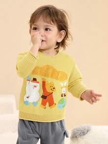 Balabala Jersey de punto unisex para niños BalaOne, suéter suave y acogedor para el invierno de 2025