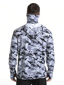 Outdoor Fishing Anti-UV Clothing, Breathable Ice Silk Fishing/Cycling Wear - Grey - View 5