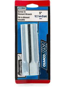 Camco 09883 - Llave de elemento de calentador de agua con rosca residencial de 5 pulgadas, multi, unidad individual - Unidad individual - Ver 12