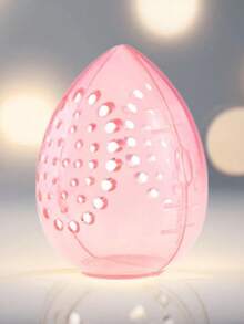 3pcs Makeup Sponge Holders, Freestanding Cosmetic Egg Organizer, Portable, Durable Plastic, Non-Electric Storage Case - Multicolor - View 10