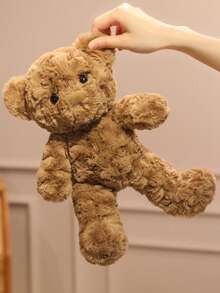 Teddy Bear Stuffed Animal, Cute Plush Teddy Bear, Soft Stuffed Plush Bear Toy Gift For Kids, Girlfriend, Birthday,Brown - Multicolor - View 12